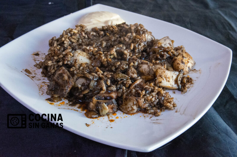 Arroz negro en microondas (1)