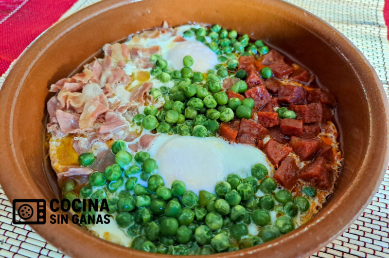 Huevos al plato a la flamenca