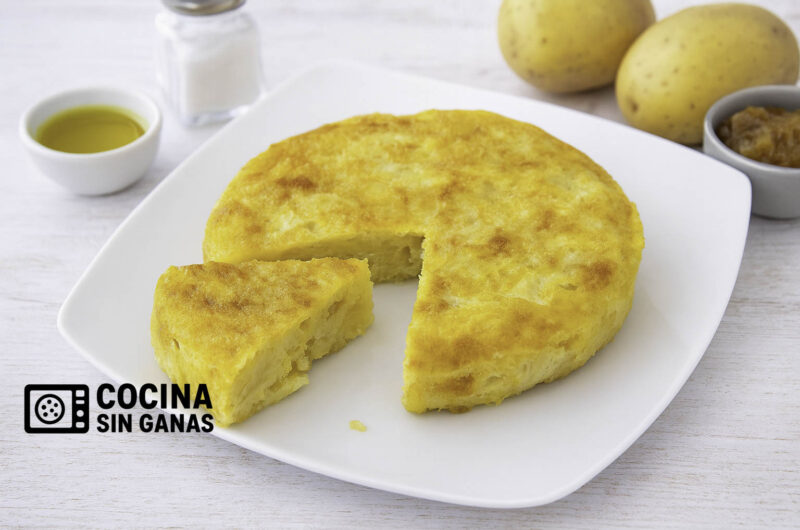 Tortilla de patatas exprés