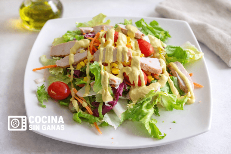 Ensalada de pollo